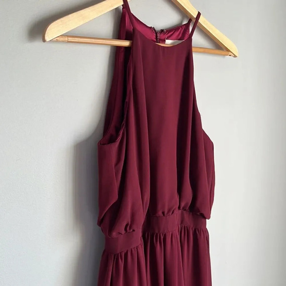 BHLDN Cayenne Burgundy Dress - Picture 9 of 11
